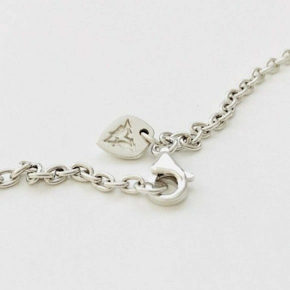 Stephen Webster Sterling Silver Chrysoprase Station Necklace - Picture 6 of 7